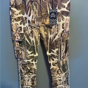 Rebels Vengeance Monochrome Patterned Pants